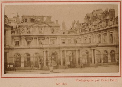 Paris Komünü (1871): Mayıs 1871 yangınından sonra Paris