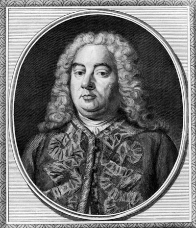 Besteci George Handel, Londra, c.1750 (s/b fotoğraf) by Unbekannt