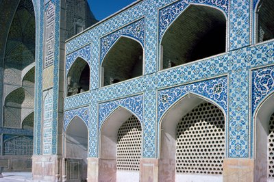 Avlu pasaj (rivak) ve Batı tonozlu giriş (eyvan) c.1121-2 (fotoğraf) by Unbekannt