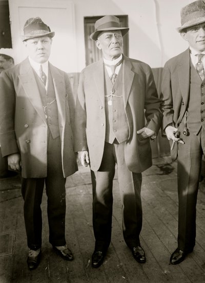 Delgado ve Jose Victoriano Huerta (fotoğraf) by Hippolyte Lalaise Devéria