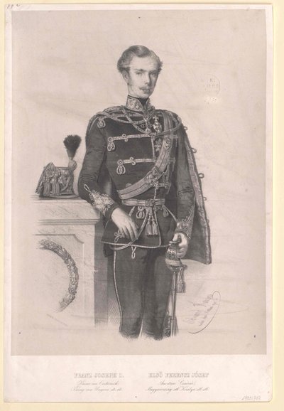 Avusturya İmparatoru I. Franz Joseph by Unbekannter Künstler