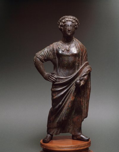 Etrüsk uygarlığı: “” genç kadın”” Bronz heykel, sd by Unbekannt