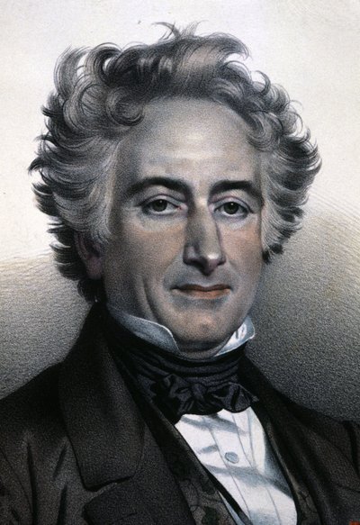 Eugene Chevreul, yaklaşık 1830 - 1840 (gravür) by Unbekannter Künstler