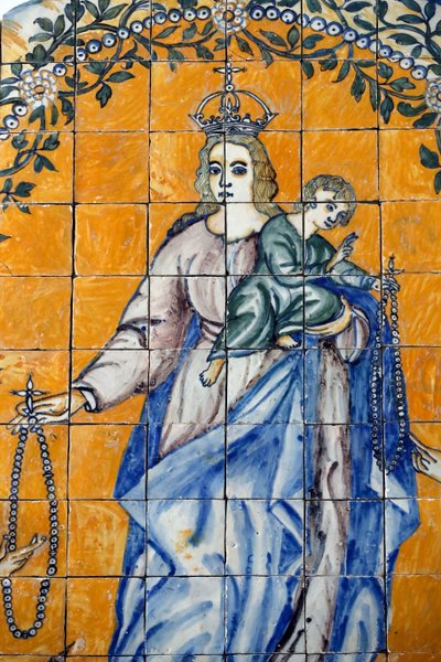 Evora Müzesi. Azulejo