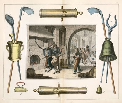 İmalat, Silahlar ve Silahlar Zil kurucusu by Unbekannt