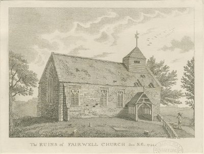 Veda Kilisesi: gravür, 1744 by Unbekannt
