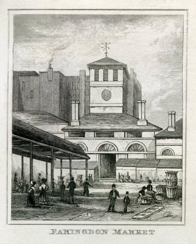 Farringdon Pazarı by Unbekannt