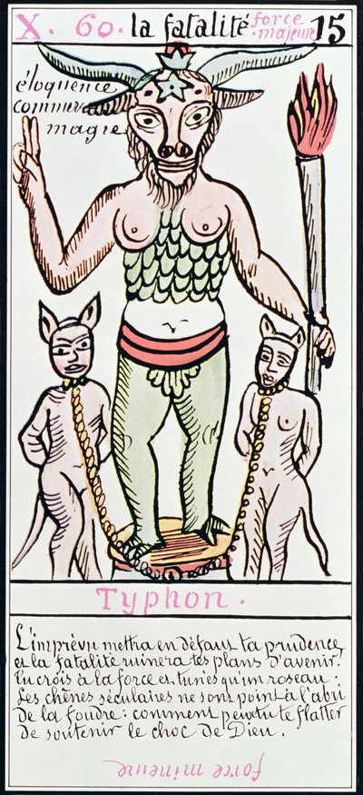 Kader, tarot kartı, Fransızca by Unbekannt