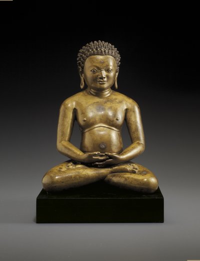 Oturan bir yogi figürü, muhtemelen Padampa Sangye, 11.-12. yüzyıl by Unbekannt