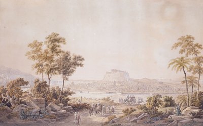 Atina Şehrine Yaklaşan Rakamlar, Yunanistan, 1800 dolayları by Unbekannt