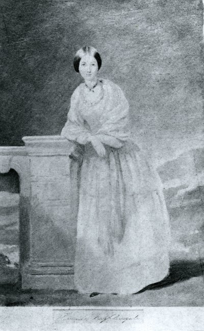 Florence Nightingale, İngiliz hemşire ve hastane reformcusu, 1860 dolayları by Unbekannt