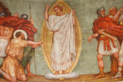 St Paul kilisesinde fresk: St Paul