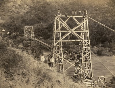 Fresno, California: 1890 Bu fotoğraf C.C. Curtis, Hiram T. Smith ve Austin D.Moore tarafından şirketleri Kings River Lumber için Sierras