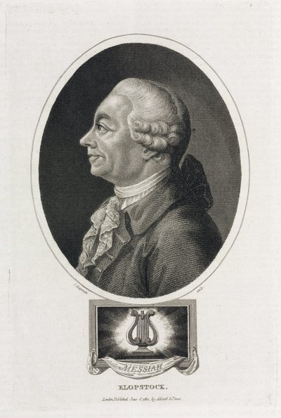 Friedrich Gottlieb Klopstock, Alman şair by Unbekannt