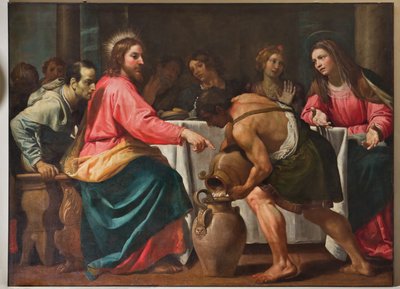 Cenova, Duomo (St Lawrence Katedrali), içeride, Vaftizhane (eskiden Eski Aziz John Kilisesi): "Cana
