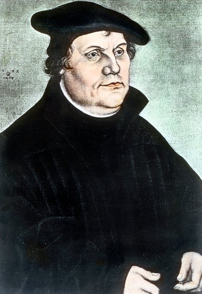 Alman dini reformcu Martin Luther by Unbekannter Künstler