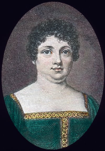 Goethe'nin karısı by Unbekannter Künstler