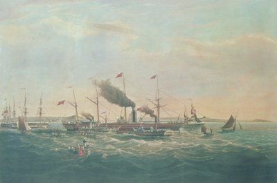 Büyük Batı buharlı gemisi (taş) by Unbekannter Künstler