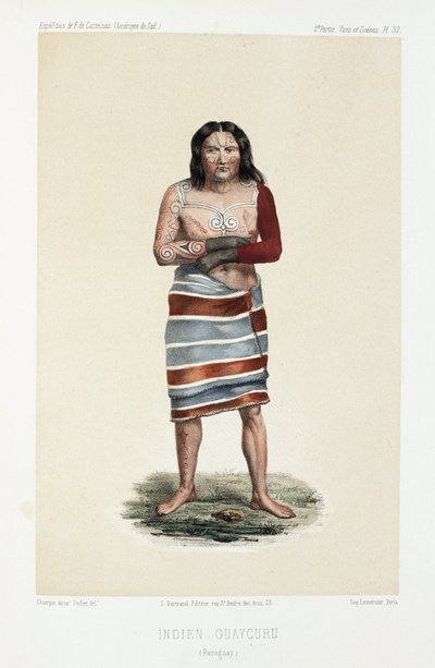 Guaycuru Hint, Paraguay, 1843-1847 dolayları by Unbekannt