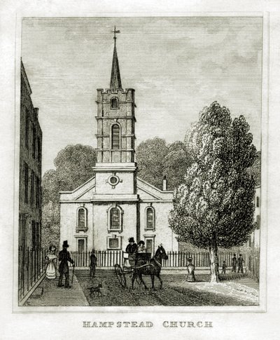 Hampstead Kilisesi by Unbekannt