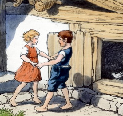 Hansel ve Gretel by Unbekannter Künstler