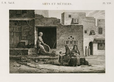 Hırdavat ve Hırdavat Bıçak öğütücü, Mısır, c 1798 by Unbekannt