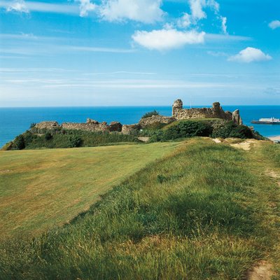 Hastings Kalesi, Doğu Sussex, Birleşik Krallık by William M. Timlin