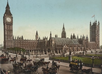 Parlamento Evleri, Londra, c.1890-1900 (fotokrom mekanik baskı) by Unbekannt