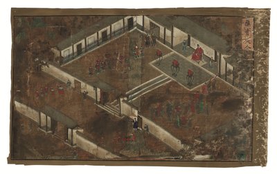 General Qi Mian, Ming hanedanı ile ilgili İmparatorluk Fermanları (ipek üzerine mürekkep ve renk) by Unbekannter Künstler
