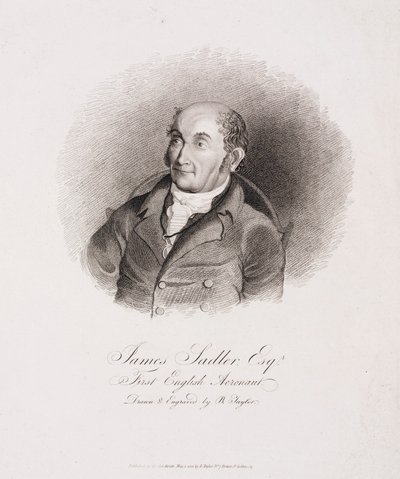 James Sadler, ilk İngiliz havacı by Unbekannt