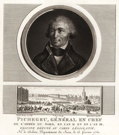 Jean Charles Pichegru, Devrimci General tr Chef de l
