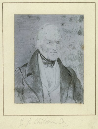 John George Children, İngiliz bilim adamı, 1841 dolayları by Unbekannt