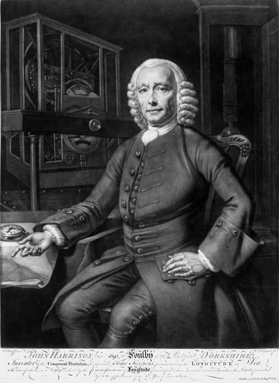 John Harrison, İngiliz mucit ve horolog by Unbekannt