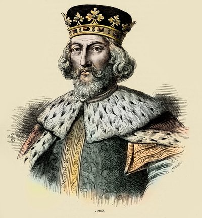 John I, İngiltere Kralı (gravür) by Unbekannter Künstler