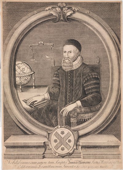 John Napier, İskoç matematikçi, c 1600 by Unbekannt