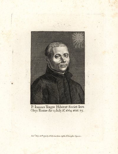 John Yonge, Ioannes Yongus, İrlandalı Cizvit rahip, 1664