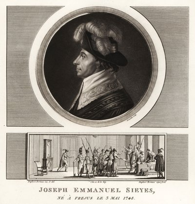 Joseph Emmanuel Sieyes, Fransız politikacı ve teorisyen by Unbekannt