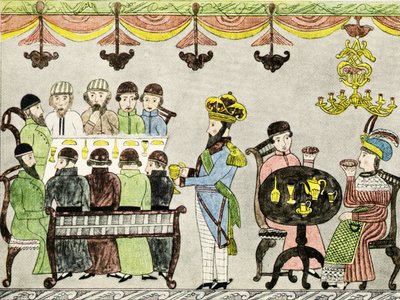Joseph, Mısır valisi ve kardeşleri olarak - İncil by Unbekannter Künstler