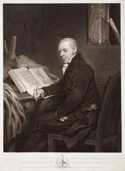 Joshua Brookes, İngiliz anatomist by Unbekannt