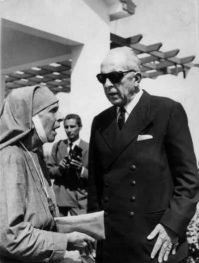 Yunanistan Kralı 1. Paul ve Yunanistan Prensesi Andrew (Elizabeth II