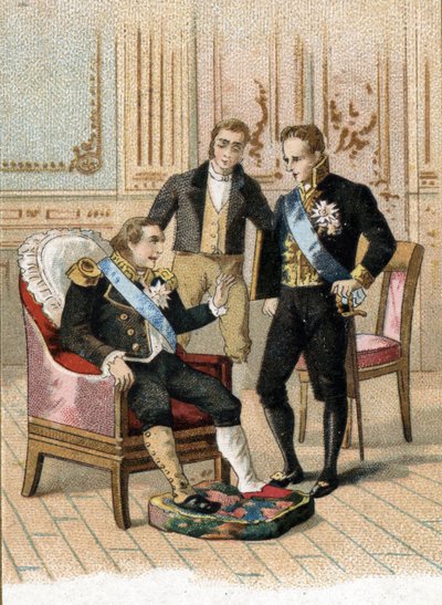 Fransa Kralı Louis XVIII (1755-1824) çok hasta, Ağustos 1824