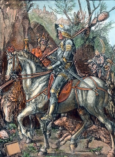 Şövalye, Ölüm ve Şeytan by Unbekannter Künstler
