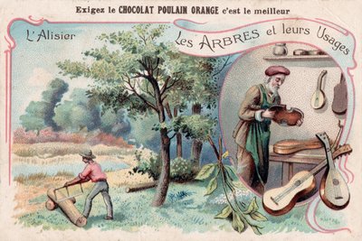 L' Alisier, Fransa, 1910 dolayları (kromolitograf) by Unbekannter Künstler