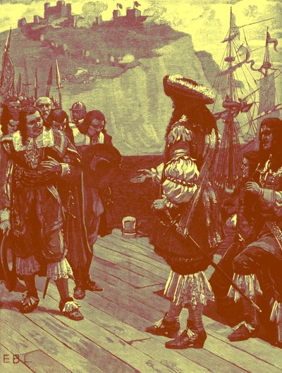 Charles II'nin Dover'a İnişi by Unbekannter Künstler