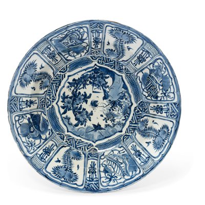 Büyük "raak porselen" tabak, Wanli dönemi, 1573-1619 by Unbekannt