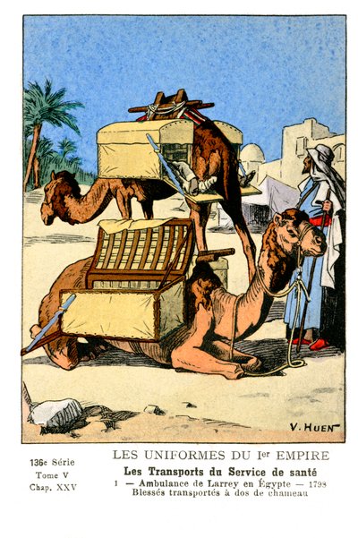 Larrey#39;in ambulansı, Mısır by Unbekannter Künstler