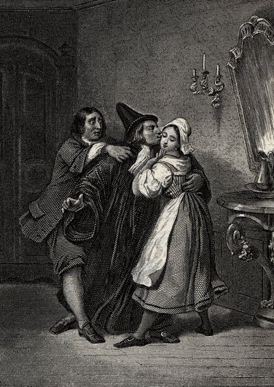Doktor, kendisine rağmen, Jean Baptiste Poquelin tarafından oyun Moliere by Unbekannt
