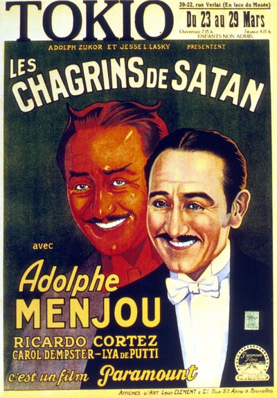 Les Sorrows de Satan Şeytanın Acıları, DWGriffith ve Adolf Menjou 1926 by Unbekannt
