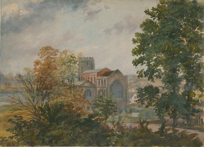 Lichfield - St. Chads Kilisesi: yağlı boya ve [?19th Century] by Unbekannt