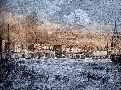Londra Köprüsü, Londra by Unbekannter Künstler